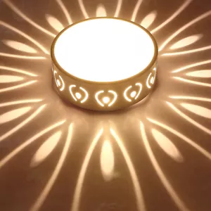 Moderne Kristall LED Deckeneinbauleuchte Kronleuchter Wand Flur Korridor Lampe - Bild 1 von 13
