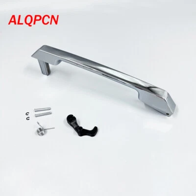 Chrome Black Tailgate Handle Lift Gate Handle Fit Hummer H2 2003-2009 Foto 1 de 4