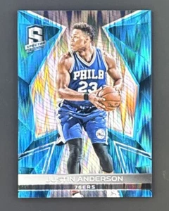 2016-17 Panini Spectra - Neon Blue #56 Justin Anderson 76ers /60 - Picture 1 of 2