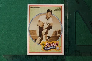 1992 Upper Deck Baseball Heroes Ted Williams Card #33 - Picture 1 of 3