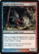 NOGGLE BRIDGEBREAKER X4 4 4X Eventide MTG Magic the Gathering Cards DJMagic