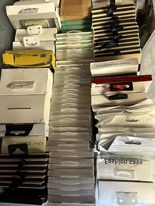 Cell Phone Accessories Lot Misc Cases Screen Protectors 25 Pc BRAND NEW - Picture 1 of 7