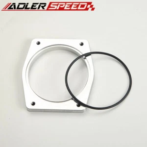 ADLERSPEED LS2 LS3 LS7 4-Bolt Throttle Body Aluminum Flange w/ 92 mm Opening - Picture 1 of 5