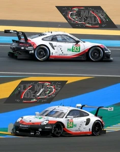 Decals Porsche 991 RSR Le Mans 2018 1:32 1:43 1:24 1:18 1:64 87 911 calcas - Picture 1 of 3