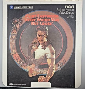 Every Which Way But Loose (1978), CED Selectavision Videodisc, RCA (1982) 03107 - Picture 1 of 3