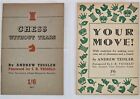 2 Rare Vintage Chess Booklets by Andrew Tessler 1946/8 - Chess Education Society