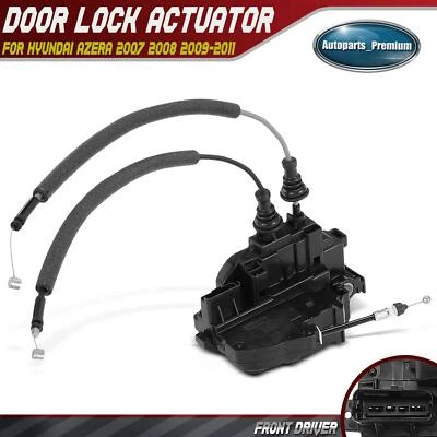 前左驱动侧门锁执行器适用于现代 Azera 2007 2008 2009 - 2011 — 第 1/4 张图片