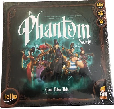The Phantom Society Board Game Grand Palace Hotel Complete Age 8+  SEALED - Image 1 of 4