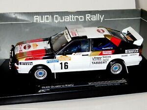 Audi Quattro N 16 Rally San Remo 1982 H.Demuth - A.Fisher sunstar 4196 1:18