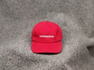 Honda Team Racing Vintage 90's Red Logo One Size Cap Hat - Picture 1 of 12
