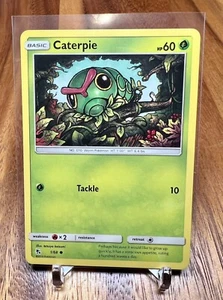 Caterpie 1/68  Hidden Fates Pokemon Card NM - Picture 1 of 2