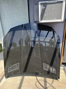 12-20 Mercedes R172 SLK250 SLC300 SLK350 Hood Panel Assembly 040 Black OEM - Picture 1 of 11