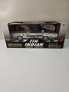 1966 Pontiac GTO White Tin Indian 1:18 Diecast Car NOS Issue #2 Limited Edition