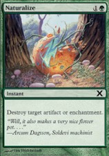 4x Naturalize ~ Near Mint 10th Edition Tenth MTG Magic x4 4 UltimateMTG Playset