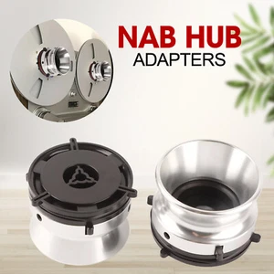 Pair Professional NAB Hub Adapters 10Inch Opener For Reel To Reel Tape Recorders - Picture 1 of 19