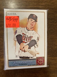 2011 Topps Allen & Ginter Glossy Minnesota Twins Complete 12 Card Team Set #/999 - Picture 1 of 2