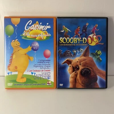 Lot De 2 DVD Scooby-doo 2 / Casimir - Photo 1/4