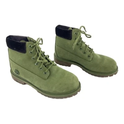 Big Kid's Timberland 6 In. Premium Boot Green - Image 1 of 4