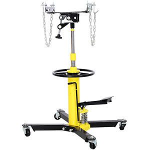 1660lbs Quick Lift Dual Spring 2 Stage Hydraulic Transmission Jack Car 0.75 Ton