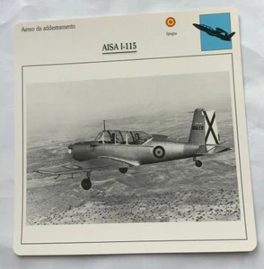 Aereo Militare Aereo da Addestramento AISA I-115 - Picture 1 of 1
