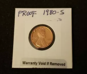 1980er Jahre Lincoln Cent EDELSTEIN DCAM-PROOF - Bild 1 von 6