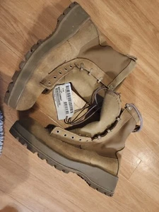 Altama Gortex Combat Boots Tan Uomo US 9.5W NUOVI CON ETICHETTA Military #277/104 - Foto 1 di 18
