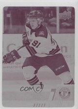2017-18 Upper Deck CHL Printing Plate Magenta 1/1 Matthew Boucher #74