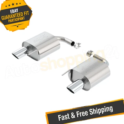 Borla 11939 ATAK Exhaust System for 2015-2023 Ford Mustang 2.3L EcoBoost Foto 1 de 4