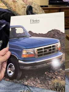 1992 FORD F-SERIES DEALERSHIP SALES BROCHURe - Bild 1 von 1