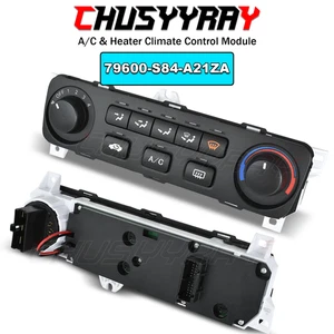 Front Climate Control Module Panel fit Honda Accord 2001 2002 79600-S84-A21ZA - Picture 1 of 9