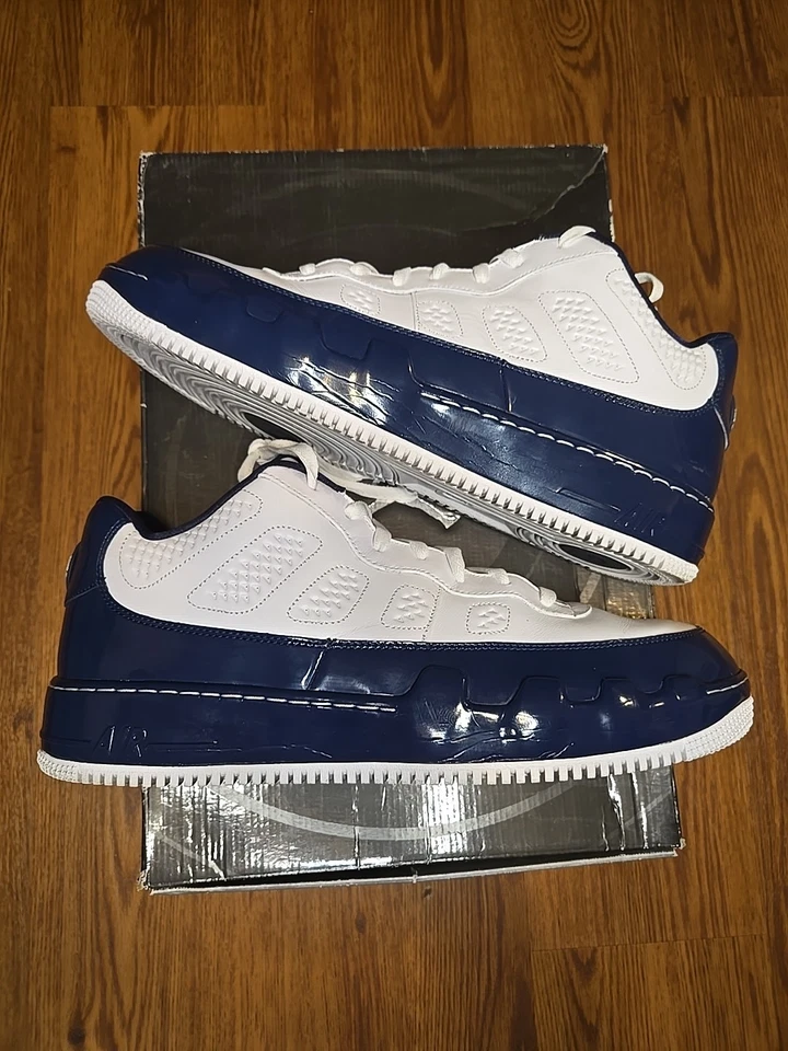 Nike Air Jordan Fusion 9 LS Midnight Navy 2009 Talla 16 Muy Rara Talla Usada Dos Veces Foto 1 de 4