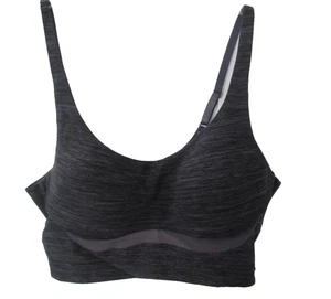 Victoria's Secret Lightweight Sports Bra Gray Heather Wireless Padded size 36B - Picture 1 of 4