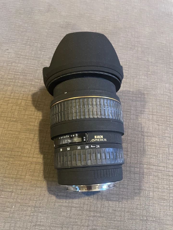 Sigma 24-70mm f/2.8 EX DG lens used in great condition - Image 1 of 3