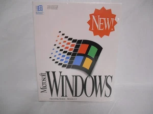 Sealed Microsoft Windows 3.1 ~ Vintage 1992 Operating System ~ 3.5" Disk Version - Picture 1 of 3
