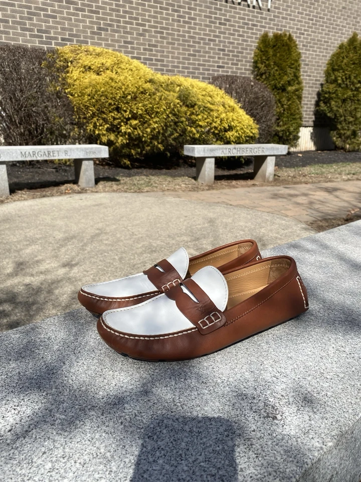 Auténtico-Louis Vuitton-Hockenheim Mocasín-Hombre-Talla UK8.5/Talla USs9.5/ Foto 1 de 4