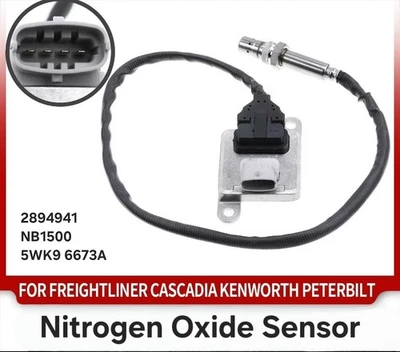 Sensor de óxido de nitrógeno para Kenworth C500 T2000 Freightliner Columbia Volvo VNL VT Foto 1 de 4