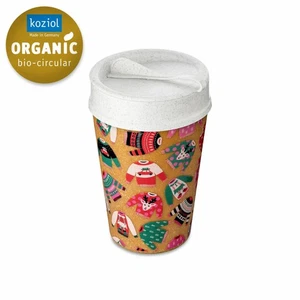 Koziol thermo mug Iso To Go X-Mas Sweater, insulated mug, plastic, 400 ml - Picture 1 of 4