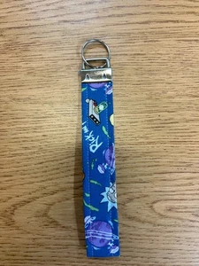 Handgefertigter Schlüsselanhänger Armband Rick & Morty - Bild 1 von 1