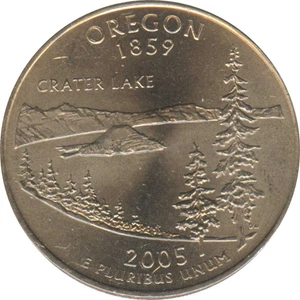 USA - 2005D - Washington ¼ $ - Oregon - State Issue - Picture 1 of 1