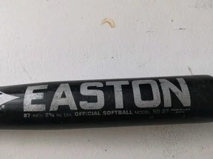 Easton Black Hammer 27” Official Softball Bat 2 1/8" Dia. S5-27, Made in USA - Picture 1 of 6
