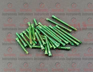 Veterinary 4.0mm Locking Cancellous Screw 120 Pcs Titanium Grade 5 - Picture 1 of 4