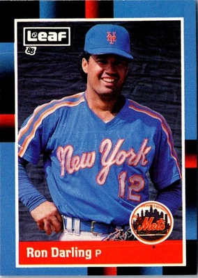 1988 Leaf Ron Darling #78 New York Mets Baseball Card - Image 1 of 2