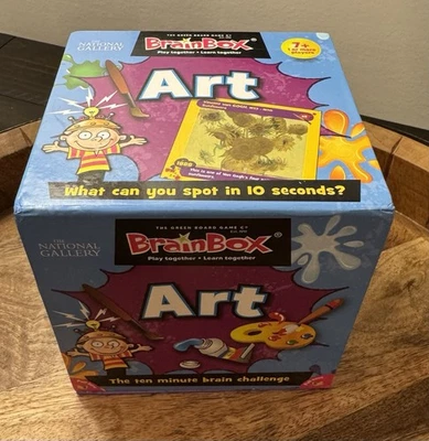The Green Board Game Co. BrainBox Art Test Your Art Knowledge! Excellent! - Image 1 of 4