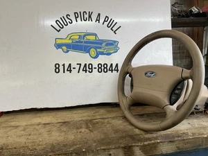 2002-2005 FORD EXPLORER STEERING COLUMN TILT CRUISE O/D KEY OEM TAN IN COLOR 02 - Picture 1 of 24