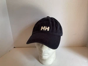 Helly Hansen Hat Strapback Blue Unstructured Twill Cap Cotton Casual - Picture 1 of 7