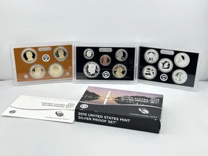 2015-S United States US Mint Silver Proof Set With OGP - Picture 1 of 10
