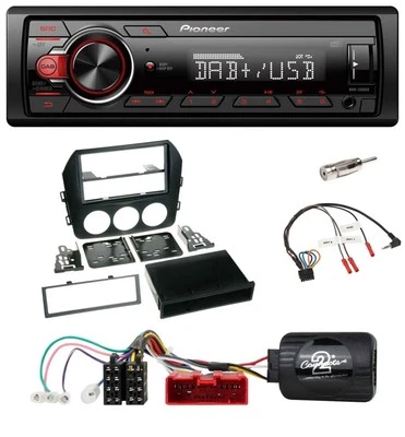 Pioneer MP3 1DIN DAB USB Lenkrad Autoradio für Mazda MX 5 NC 2009-2015 - Bild 1 von 4