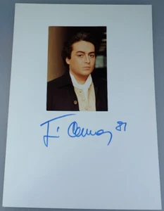 Autogramm  spanischer Opernsänger Josep Carreras Zürich 1981 (109345) - Bild 1 von 3
