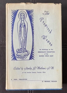 THE PROMISED WOMAN by Br. Stanley G. Mathews 1954 1st Ed Catholic Virgin Mary - Picture 1 of 9