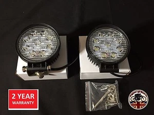 Camión Jeep Land Rover G Wagon (par) 2x lámpara de punto de luz de techo 2500 lúmenes 4x4 - Imagen 1 de 8